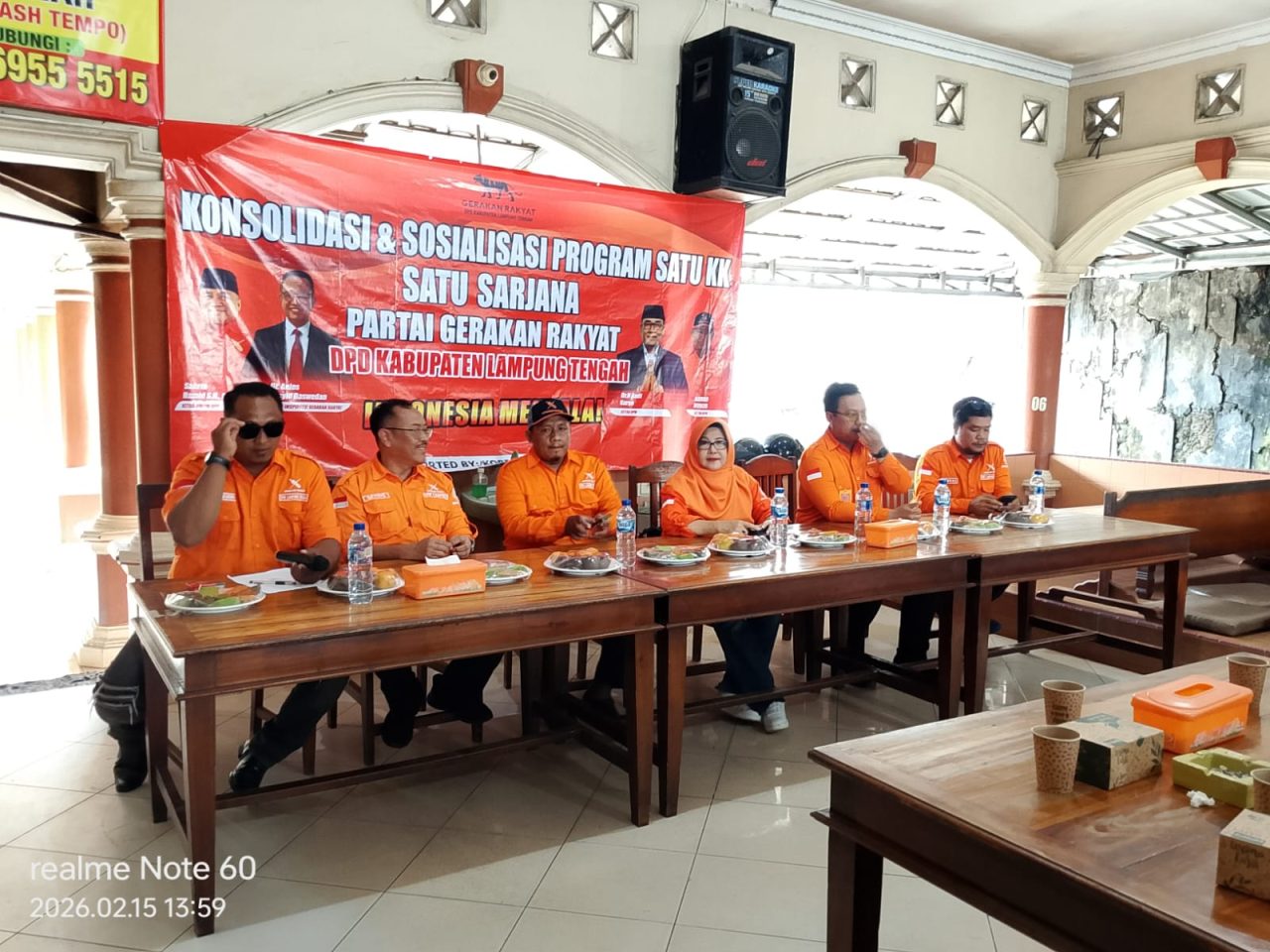 Gerakan Rakyat Lampung Tengah Luncurkan Program “Satu KK, Satu Sarjana
