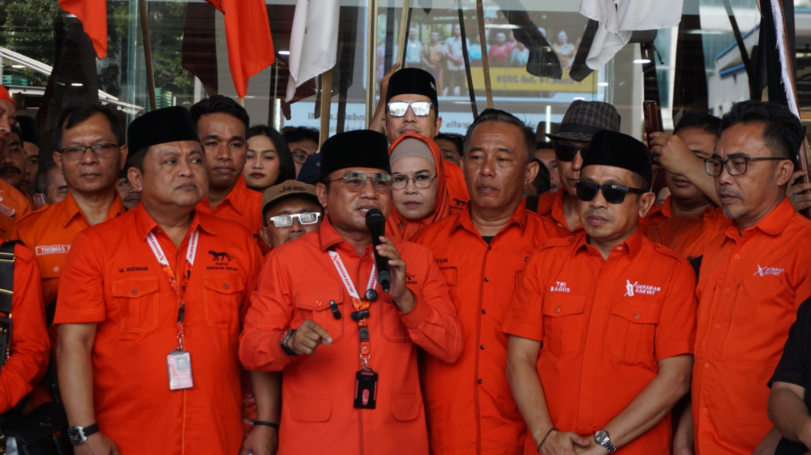 Dari Aspirasi Masyarakat Menuju Kekuatan Politik Nasional, Partai Gerakan Rakyat Tempuh Langkah Strategis ke Kemenkum RI