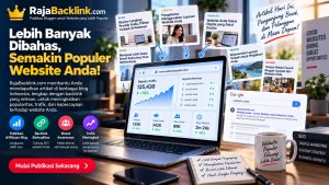 Bagaimana RajaBacklink.com Membantu Meningkatkan Popularitas Website di Internet?